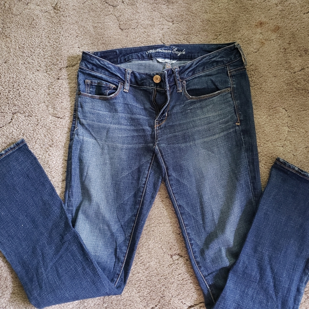 American eagle  skinny kick jeans